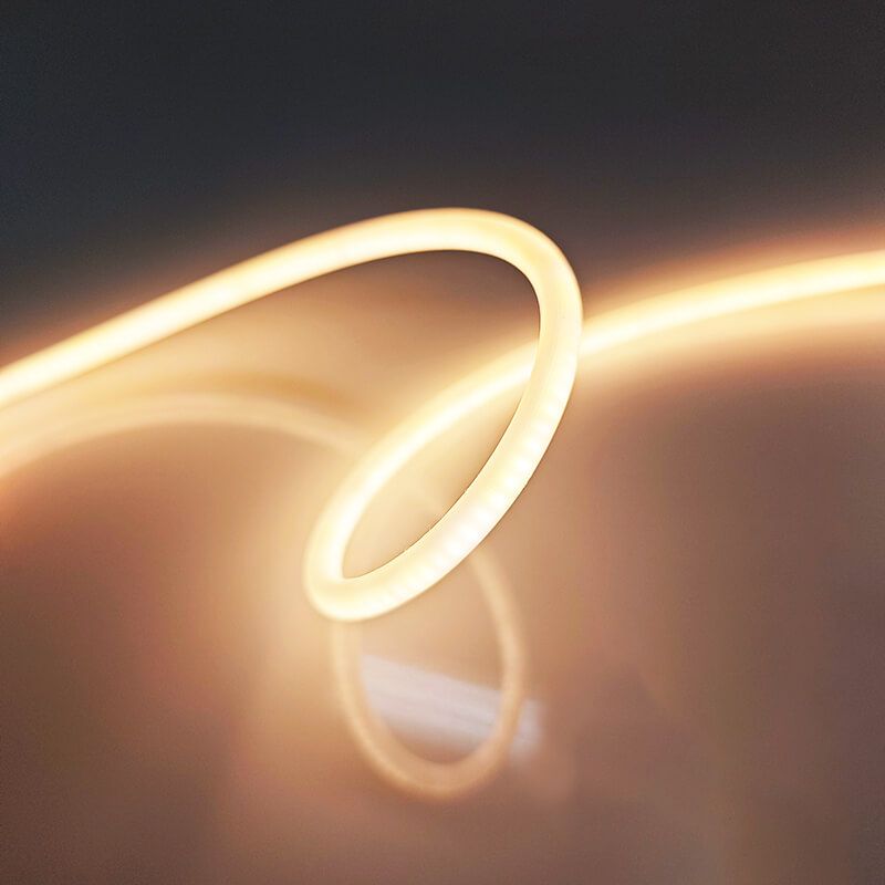 6mm迷你360°單色硅膠發光燈帶｜超細柔性防水，適合廣告字、線條燈與精細裝飾 - 3