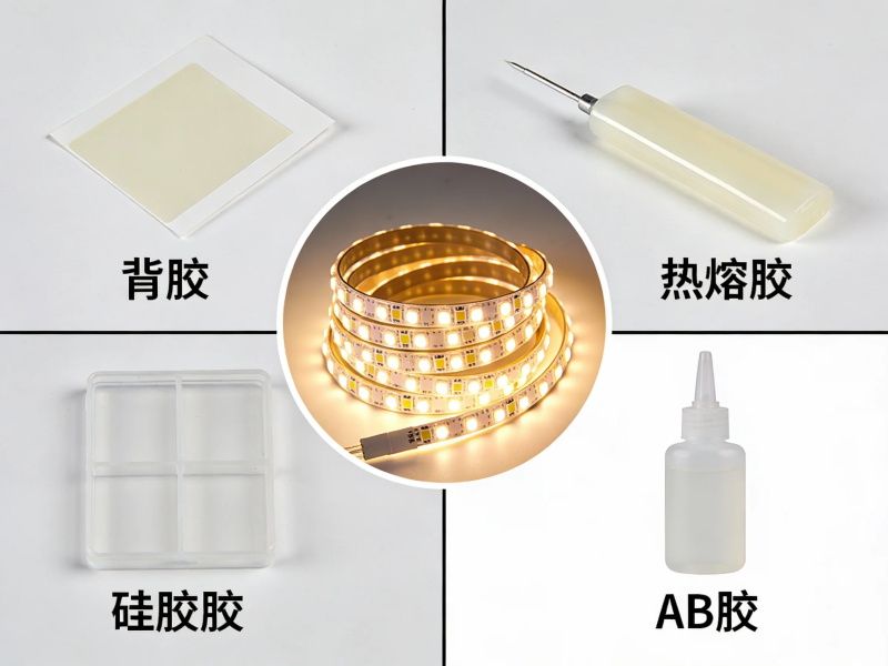 LED燈帶用什么膠固定?實用可靠安裝指南