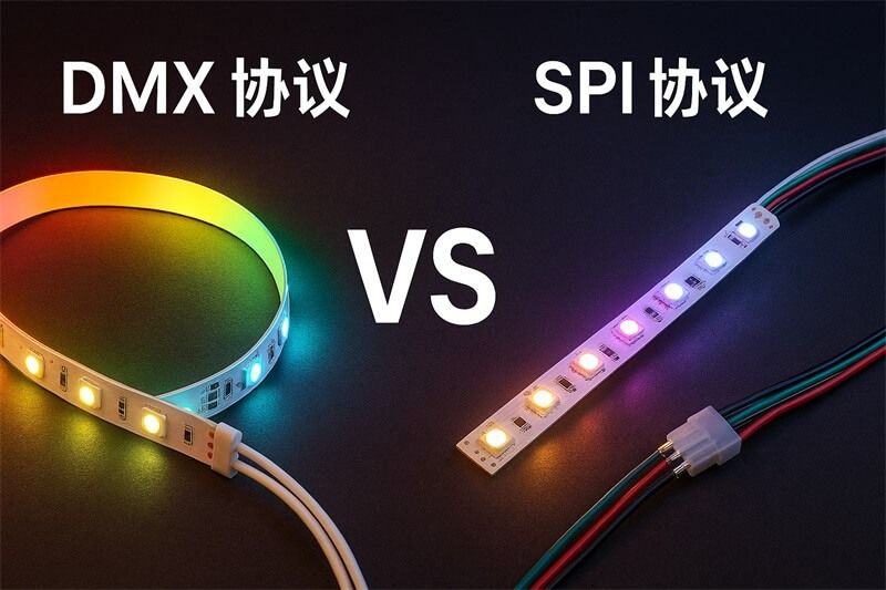 燈帶 DMX 協議 vs SPI 協議 —— 哪個更穩定?實用選型指南